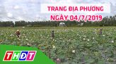 Trang địa phương - Thứ Ba, 09/7/2019