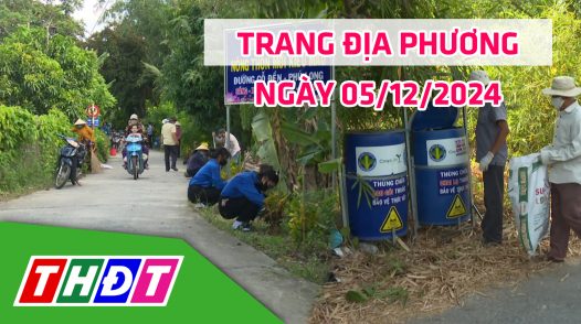 Trang địa phương - Thứ Năm, 05/12/2024 - H.Châu Thành