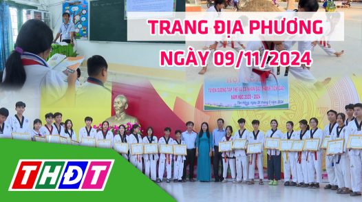 Trang địa phương - Thứ Bảy, 09/11/2024 - H.Tân Hồng