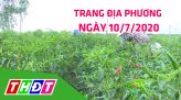 Trang tin địa phương - Thứ năm, 16/7/2020 - Huyện Tam Nông