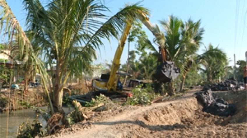 Nạo vét 300km kênh, cấp nước tưới mùa khô