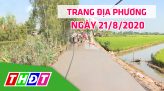 Trang tin địa phương - Thứ sáu, 28/8/2020 - Huyện Lấp Vò