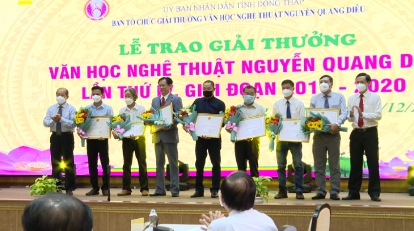 Tổng kết Giải thưởng Văn học nghệ thuật Nguyễn Quang Diêu lần thứ IV, giai đoạn 2015-2020