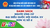 Danh sách người ứng cử Đại biểu Quốc hội khóa XV đơn vị tỉnh Đồng Tháp - đơn vị bầu cử số 3