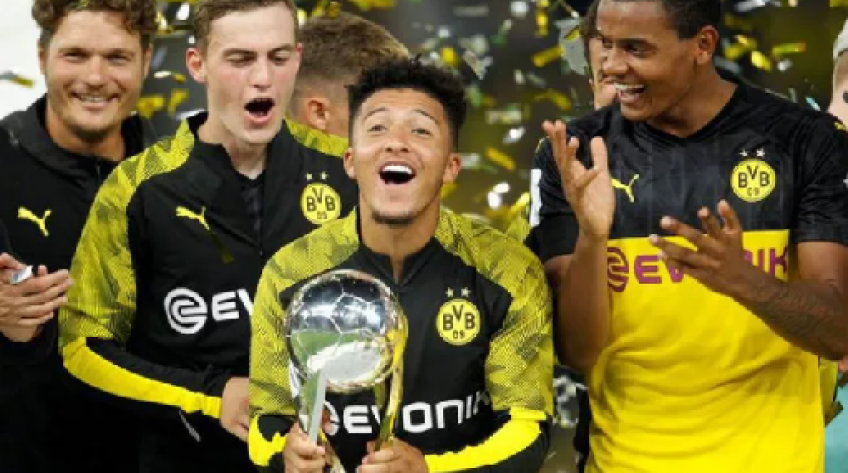 Jadon Sancho tỏa sáng giúp Dortmund giành Siêu cúp Đức 2019