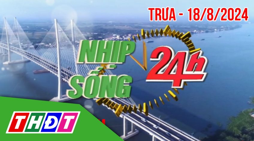 Nhịp sống 24h – Trưa, chủ Nhật, 18/8/2024