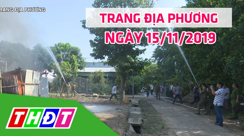 Trang tin địa phương - 15/11/2019 - Huyện Thanh Bình