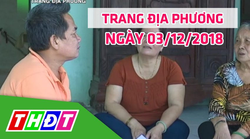 Trang địa phương: TP.Cao Lãnh - 03/12/2018