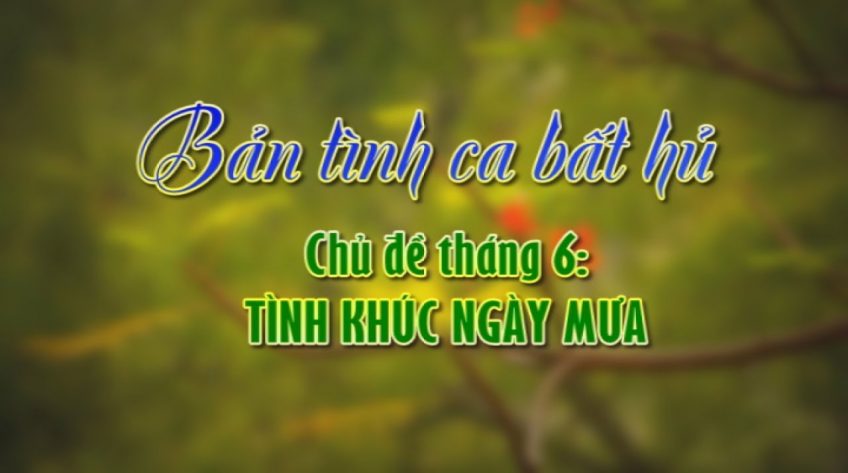 Bản tình ca bất hủ Tháng 6/2019: Tình khúc ngày mưa